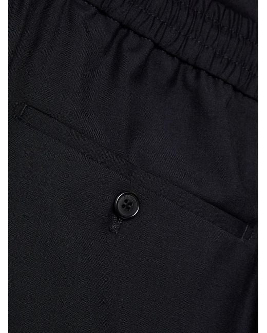 Slowear Blue Drawstring Trousers for men