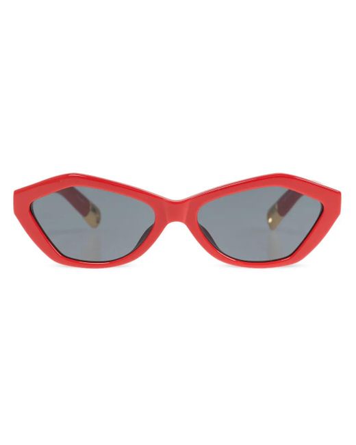 Jacquemus Les Lunettes Bambino アセテートサングラス Red
