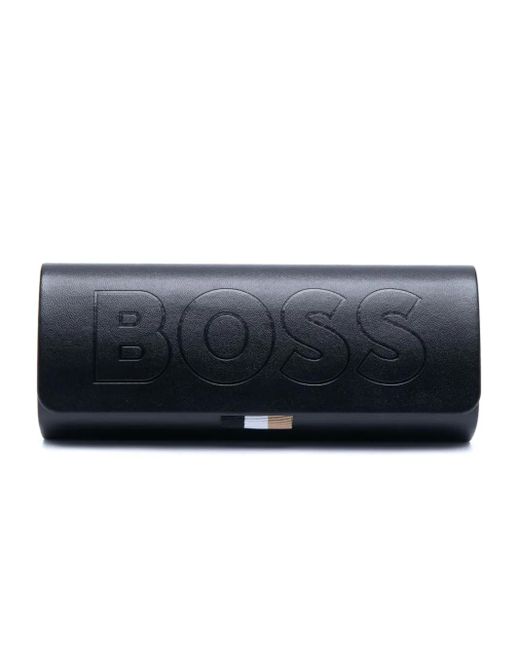 メンズ Boss スクエアフレーム サングラス Green