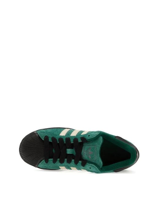 Sneakers Superstar Ii A Righe di Adidas in Green da Uomo