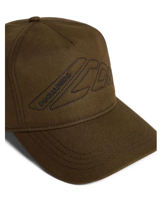 DSquared² Brown Icon New Generation Baseball Cap for men