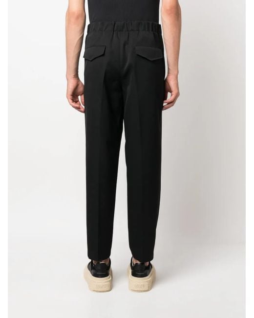 メンズ Jil Sander テーパードパンツ Black