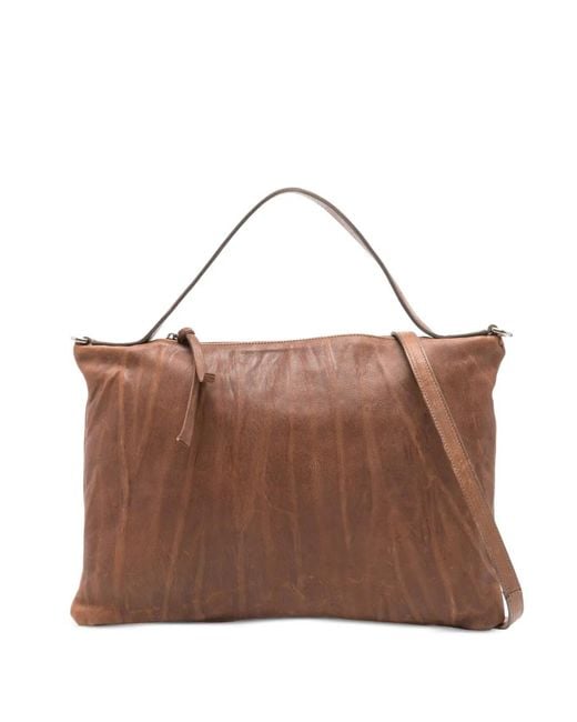 Borsa Tote Lexis Con Zip di SOMMET in Brown