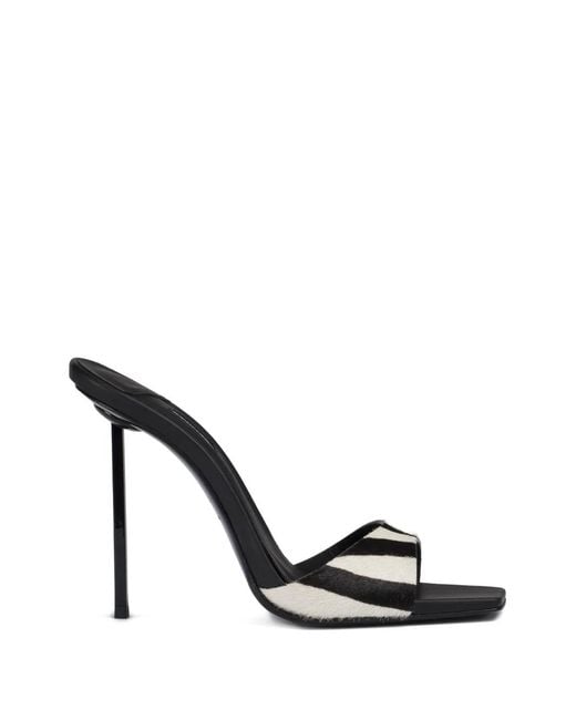 Le Silla Black Bella Heeled Sandals