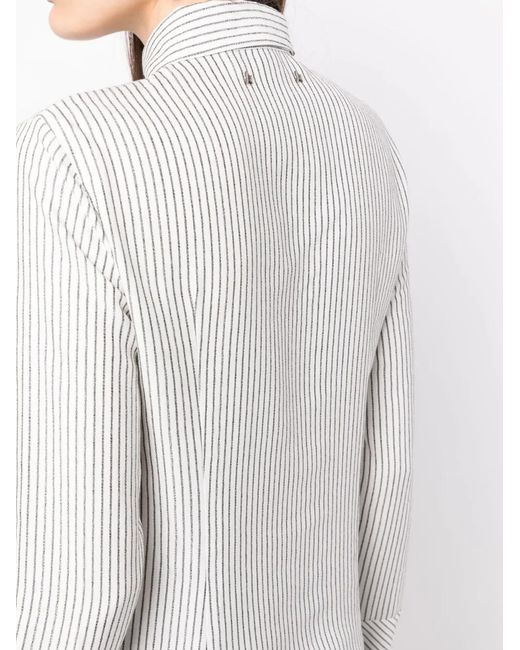 Golden Goose Deluxe Brand White Journey Ws Shirt Slim Fit
