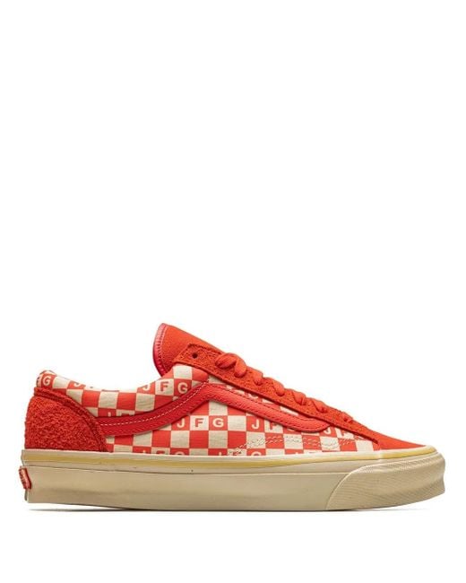 Vans Red X Joe Freshgoods Og Style 36 Lx "Honeymoon Stage" Sneakers