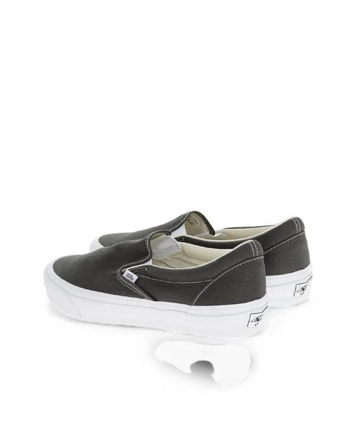 Vans Gray Style 98 Logo-Patch Sneakers