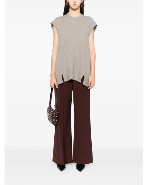 Helmut Lang Gray Brushed Vest