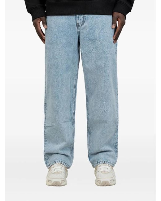 Vaqueros con logo bordado PATTA de hombre de color Blue