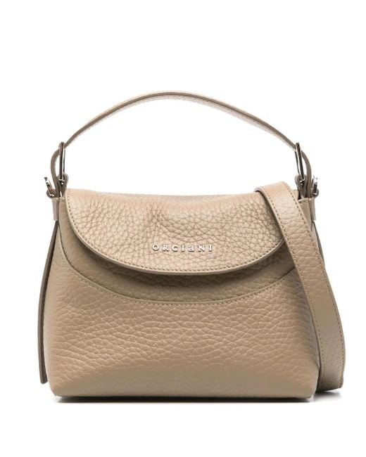 Orciani Natural Small Nana Shoulder Bag