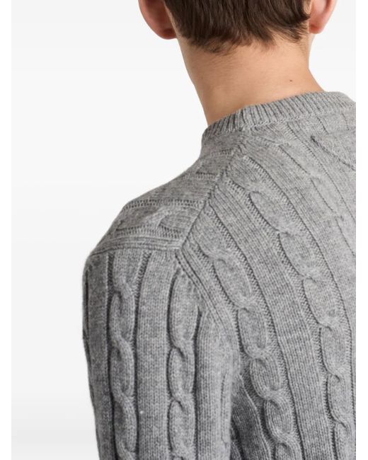 Pull En Cachemire Prada pour homme en coloris Gray
