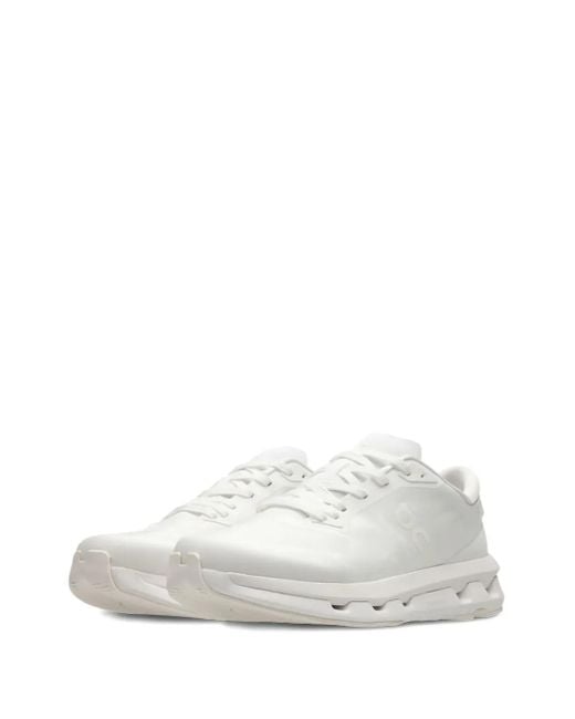 On Shoes White Cloudze /Ice" Sneakers for men