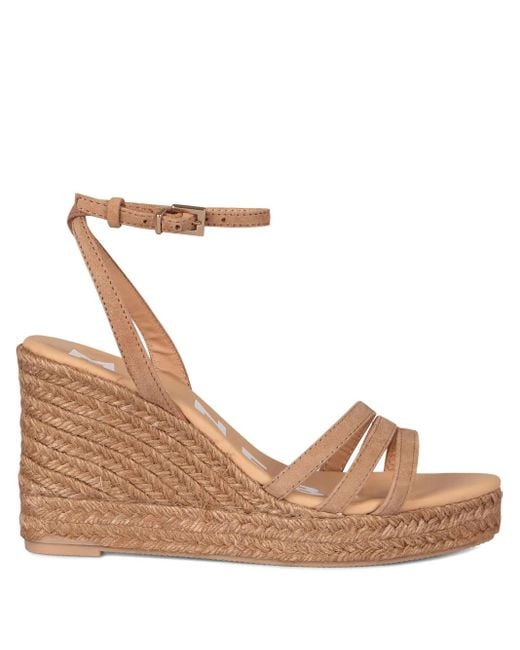 Manebí Brown Hamptons Wildleder-Espadrilles 100Mm