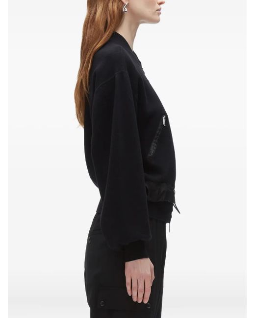 3.1 Phillip Lim Jack Met Ballonmouwen En Ritssluiting in het Black