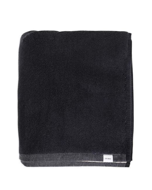 Les Deux コットン ビーチタオル Black