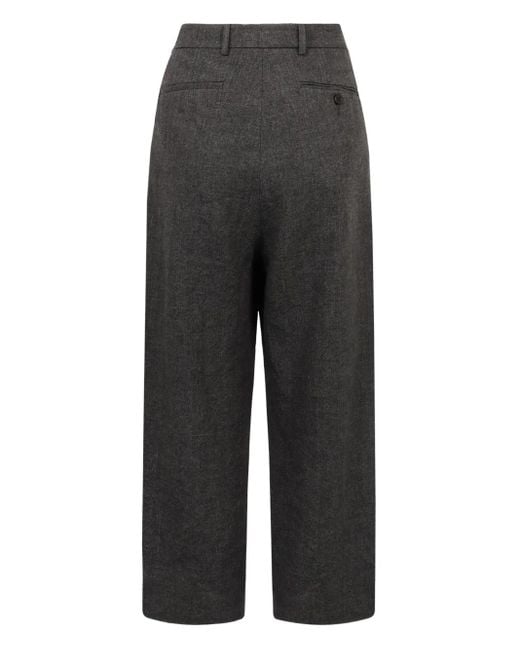 R13 Gray Linen-Wool Pants