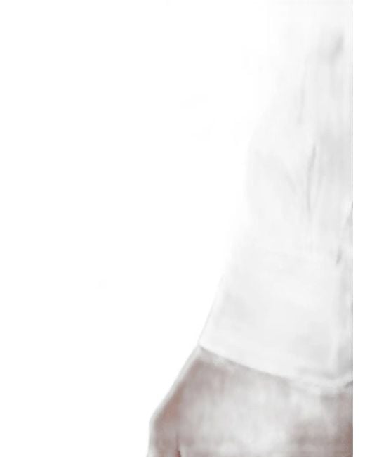 Fay White Button-Down Collared Shirt for men
