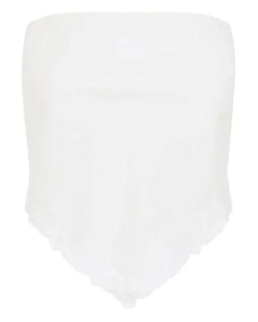 Miu Miu Katoenen Top in het White