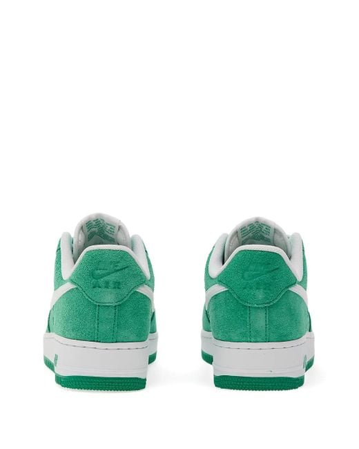 Nike Green Air Force 1 Suede Sneakers for men