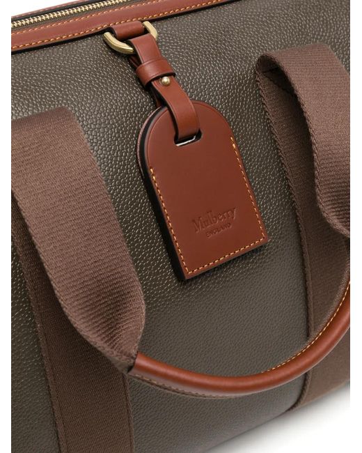Mulberry Brown Heritage Day Clipper Tote Bag for men