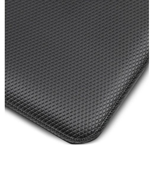 Comme des Garçons Black Textured Zip Wallet