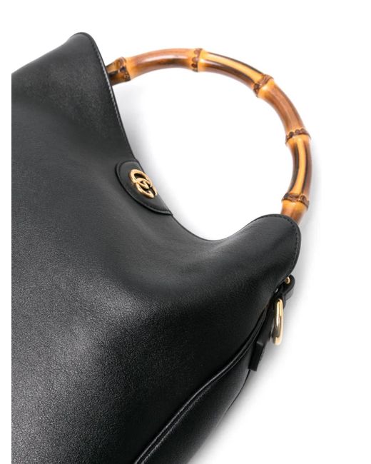 Gucci Black Medium Diana Tote Bag