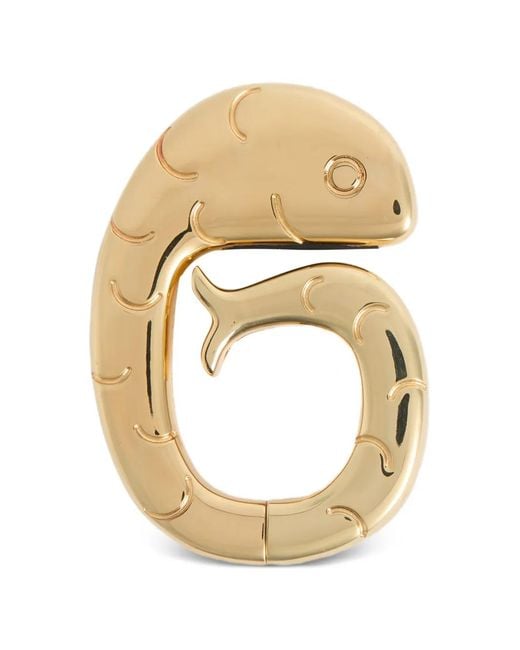 Emilio Pucci Metallic Fish Bag Holder