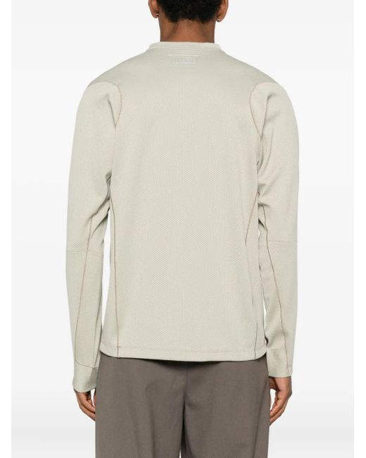 MM6 MAISON MARGIELA X SALOMON White Logo-Print Long-Sleeve Sweater