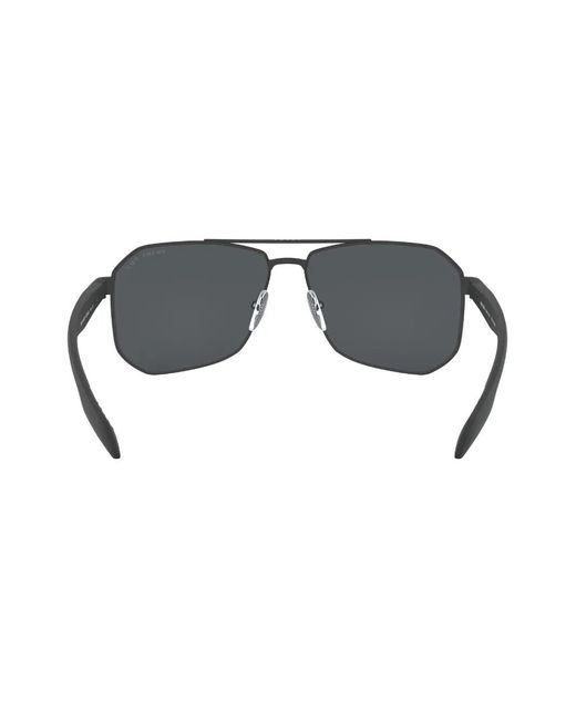 Prada Black Prada Linea Rossa Sunglasses for men