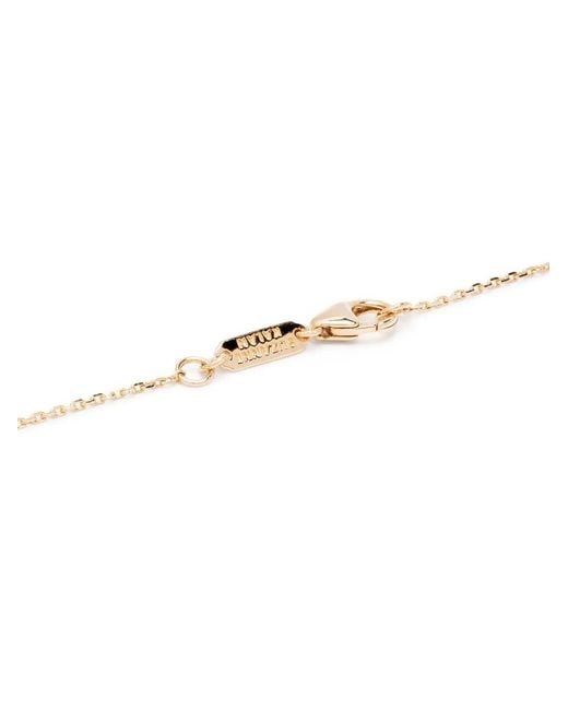 Suzanne Kalan White 18Kt Diamond Bar Necklace