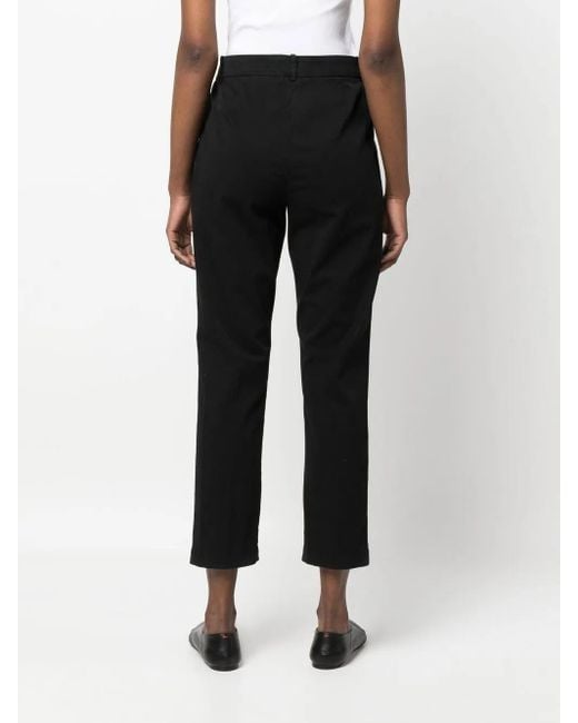 Fabiana Filippi Black Straight-Leg Trousers