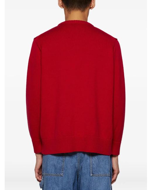 Bode Juniper Pullover in Red für Herren
