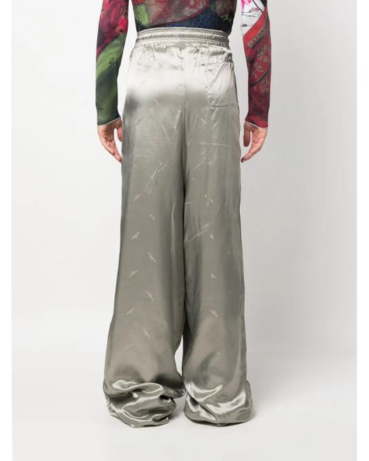Vetements Gray Gradient Wide-Leg Trousers for men