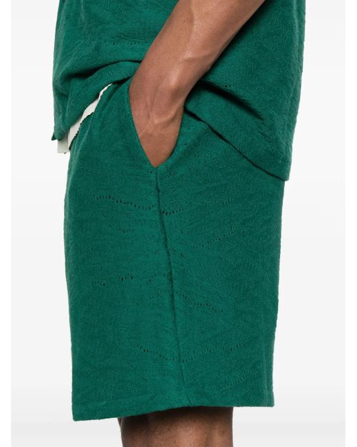 メンズ Arte' クロシェ ショートパンツ Green