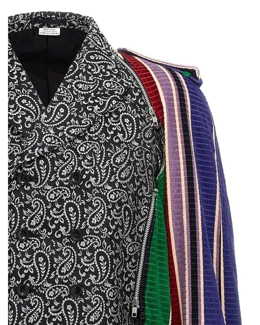 Comme des Garçons Black Layered Jacket for men