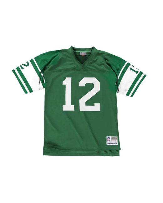 Mitchell & Ness Green Joe Namath New York Jets 1968 Legacy T-Shirt for men