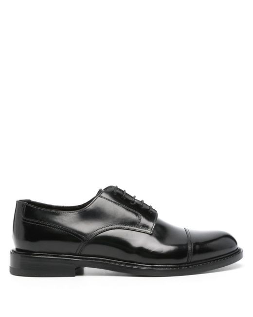 Tagliatore Derby-Schuhe aus Leder in Black für Herren