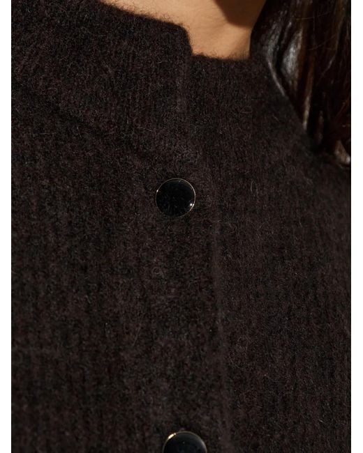 Gestuz Alphagz Button-Up Vest in het Black