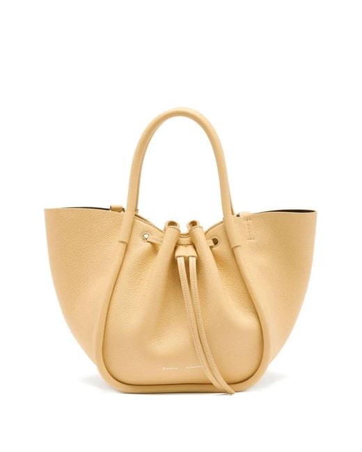 Proenza Schouler Natural Small Ruched Tote Bag