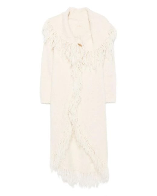 Manteau Victoria À Franges Cult Gaia en coloris White
