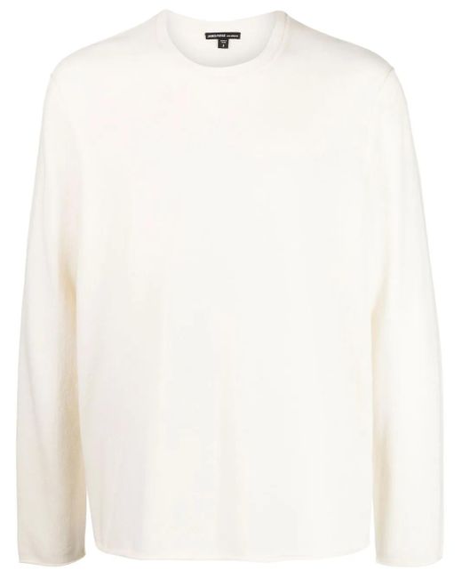 James Perse White Grateful Dead Intarsia Knit Cashmere Jumper for men