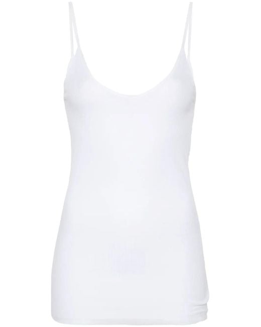 Khaite White The Selee Top