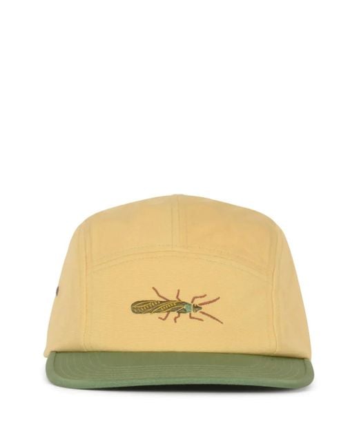 Patagonia Natural Insect-Embroidered Five-Panel Baseball Cap for men