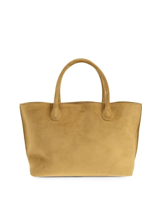 LIE STUDIO Natural The Grace Suede Tote Bag