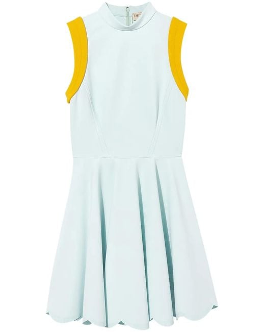 Emilio Pucci Flared Jurk in het Blue