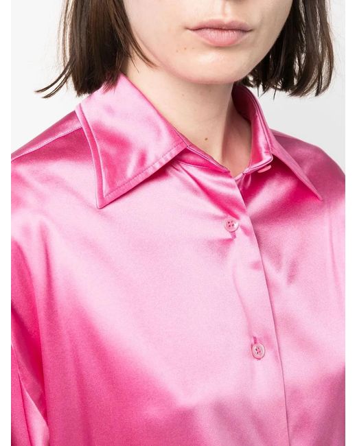 Tom Ford Button-Up Blouse in het Pink