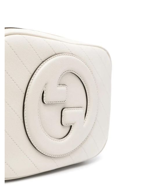 Gucci Natural Blondie Small Shoulder Bag, , Leather