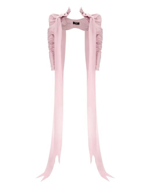 X Vaquera Coprispalla Marie Antoinette di DSquared² in Pink