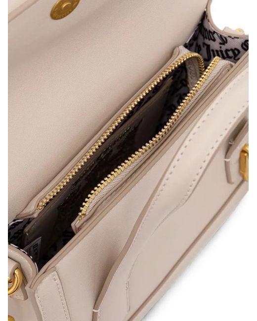 Juicy Couture Natural Lily Logo-Plaque Tote Bag