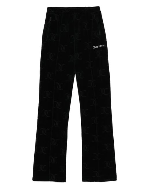 Juicy Couture Cotton-blend Trousers Black